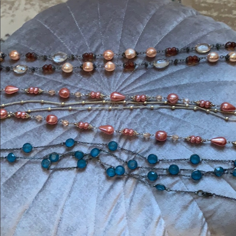 Beaded necklaces
